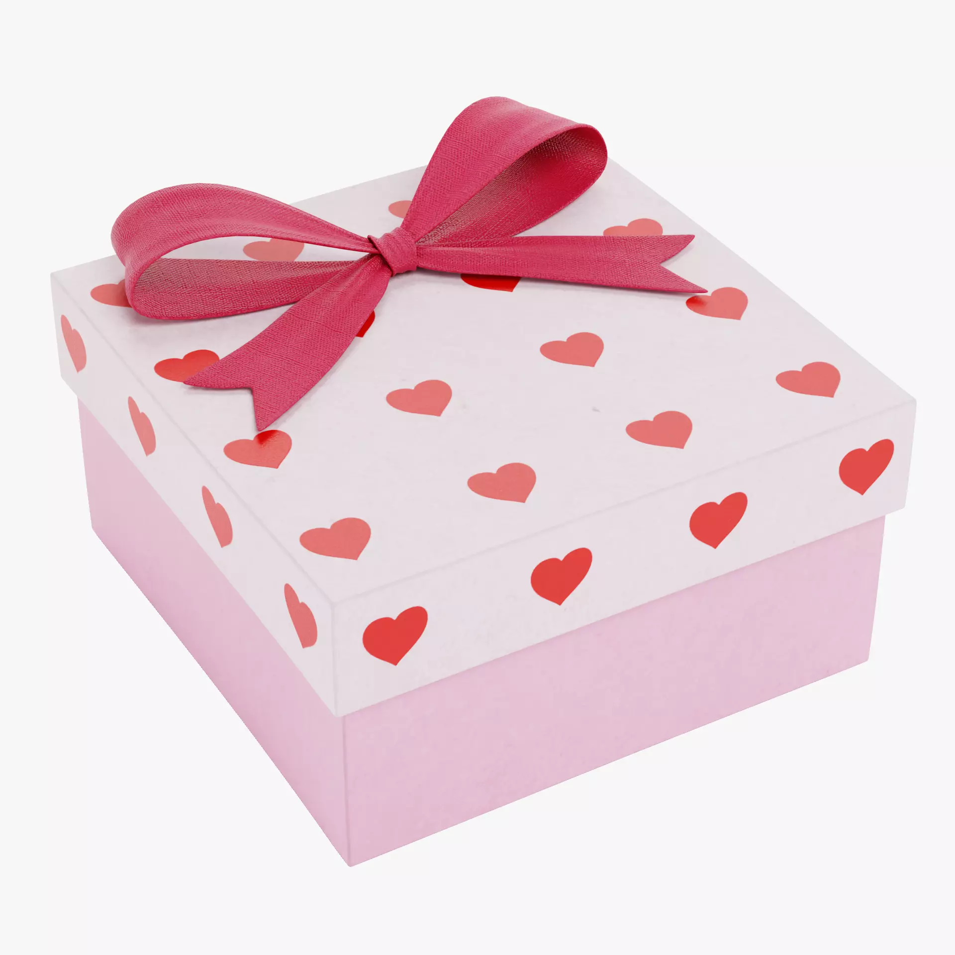 Gift Box V6 3D model_11