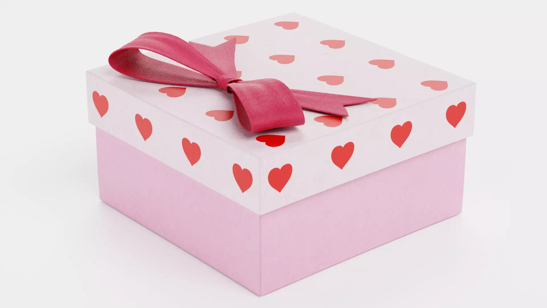 Gift Box V6 3D model_3