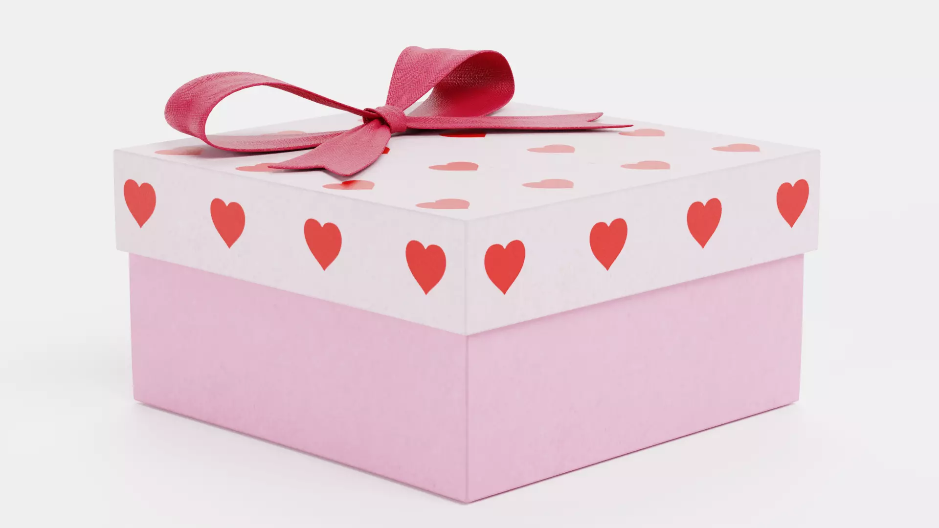 Gift Box V6 3D model_1
