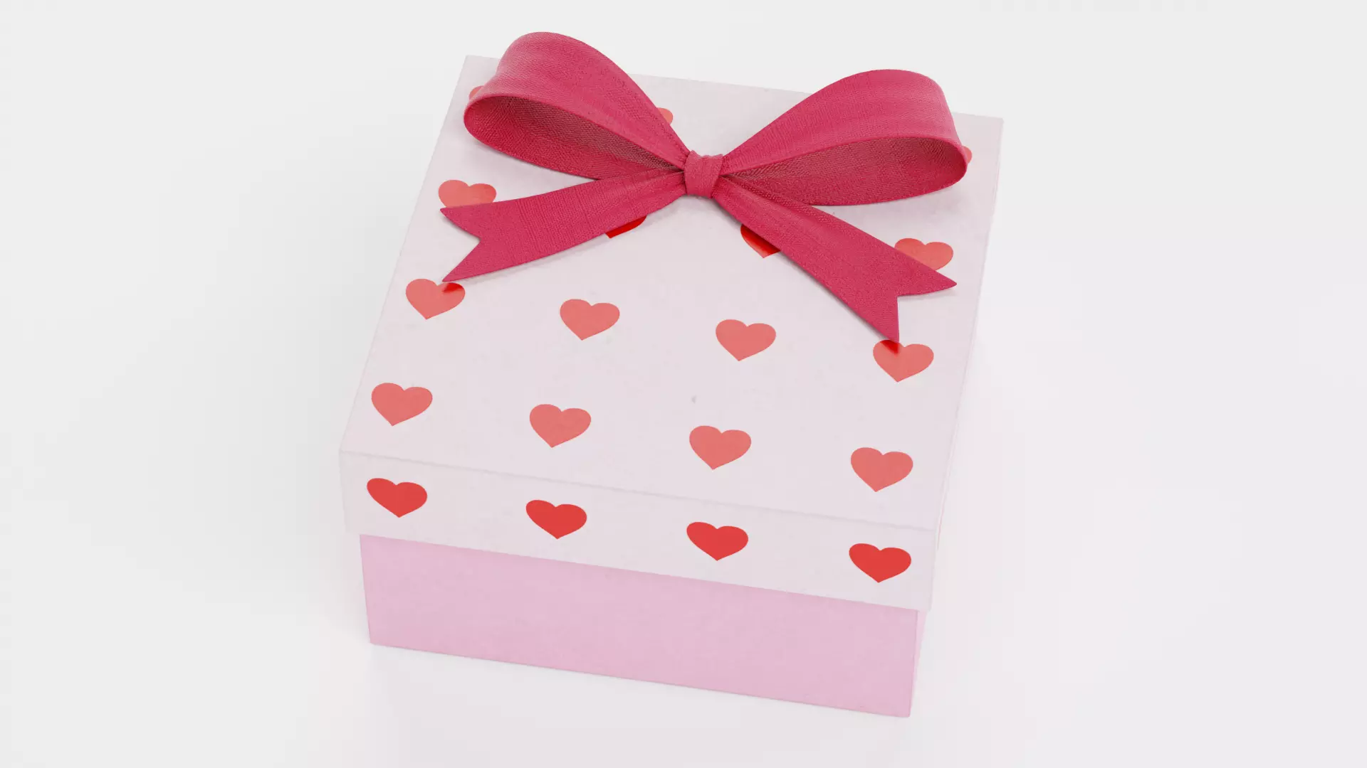 Gift Box V6 3D model_4