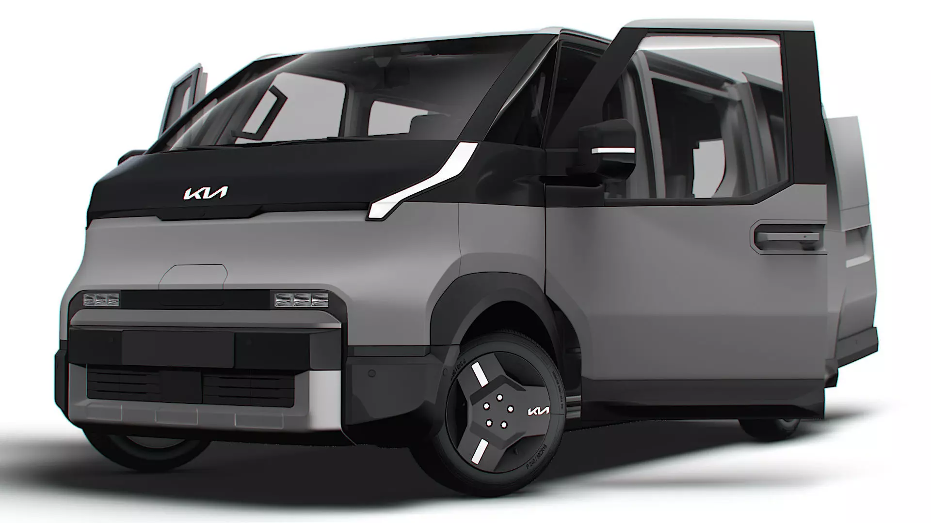 KIA PV5 Cargo Crew L2H1 HQInterior 2026 3D model_8