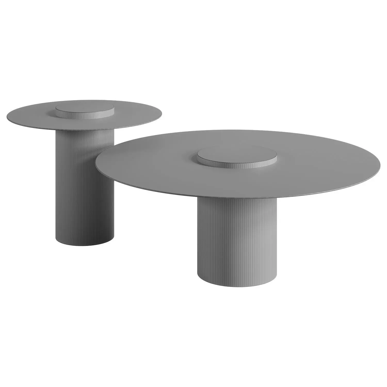 Leanardi crystall coffee table Low-poly 3D model_2