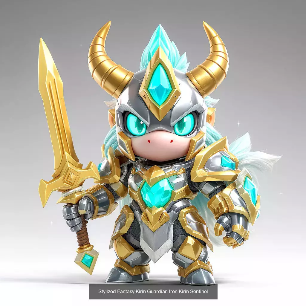 Celestial Guardians Legends of Balance Pack 3D Model Collection_5