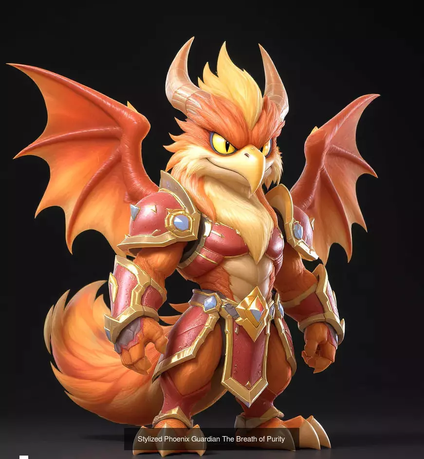 Celestial Guardians Legends of Balance Pack 3D Model Collection_2