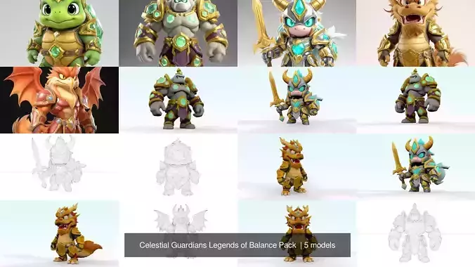 Celestial Guardians Legends of Balance Pack 