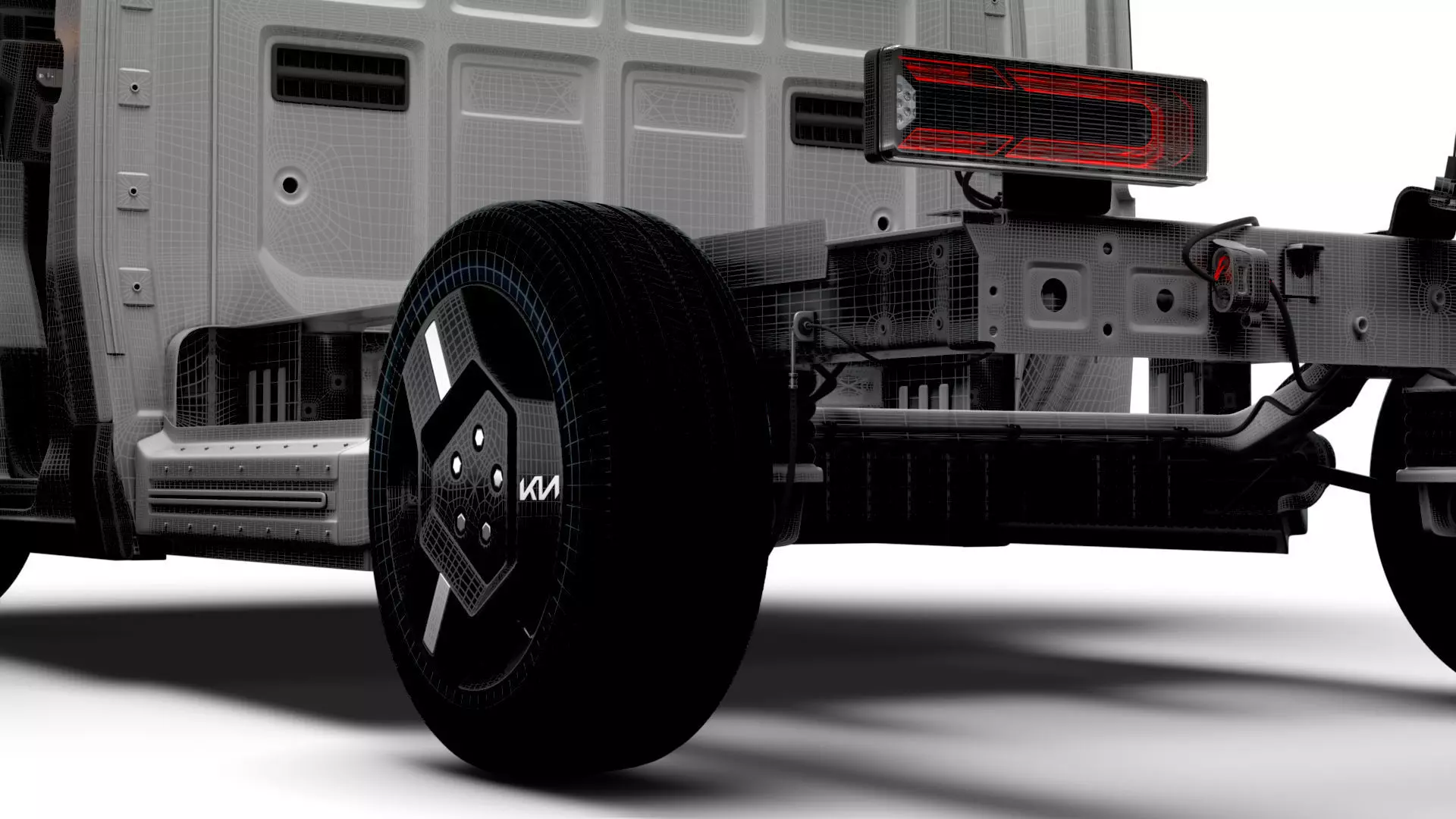 KIA PV5 Chassi HQInterior 2026 3D model_16