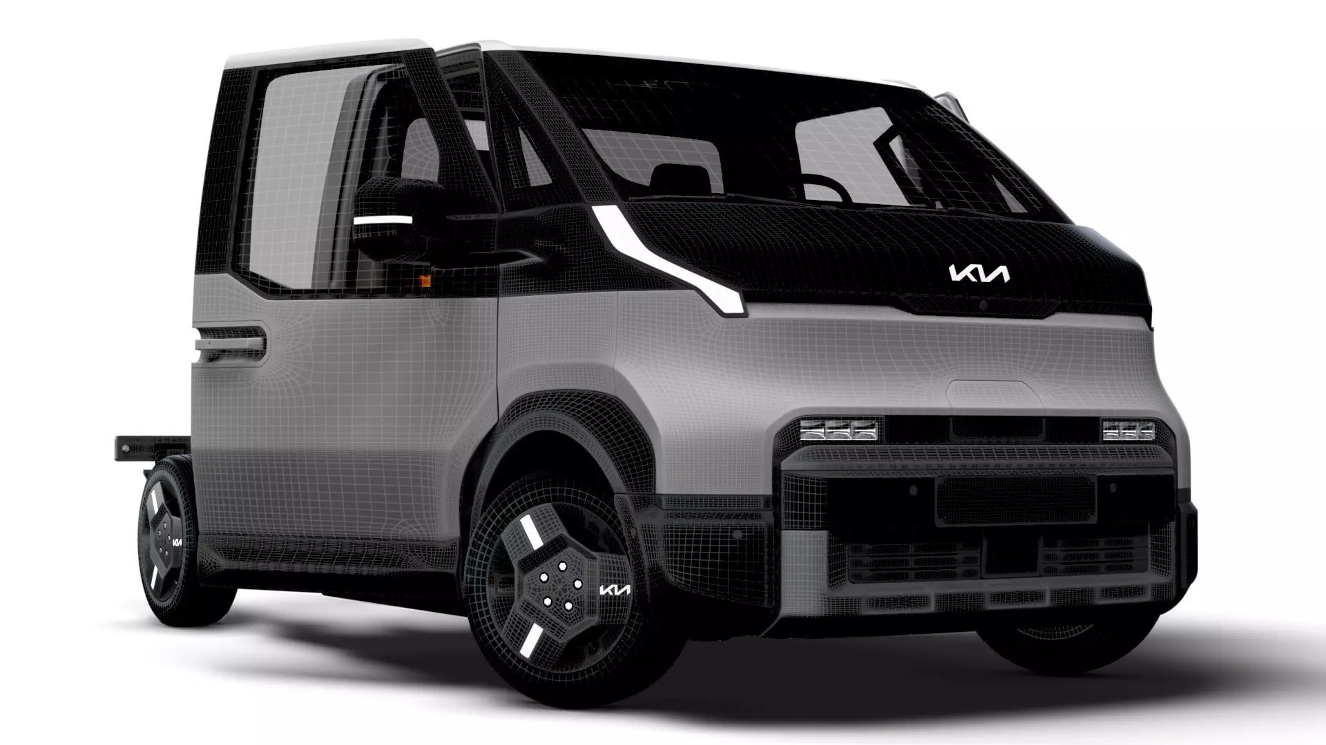 KIA PV5 Chassi HQInterior 2026 3D model_13