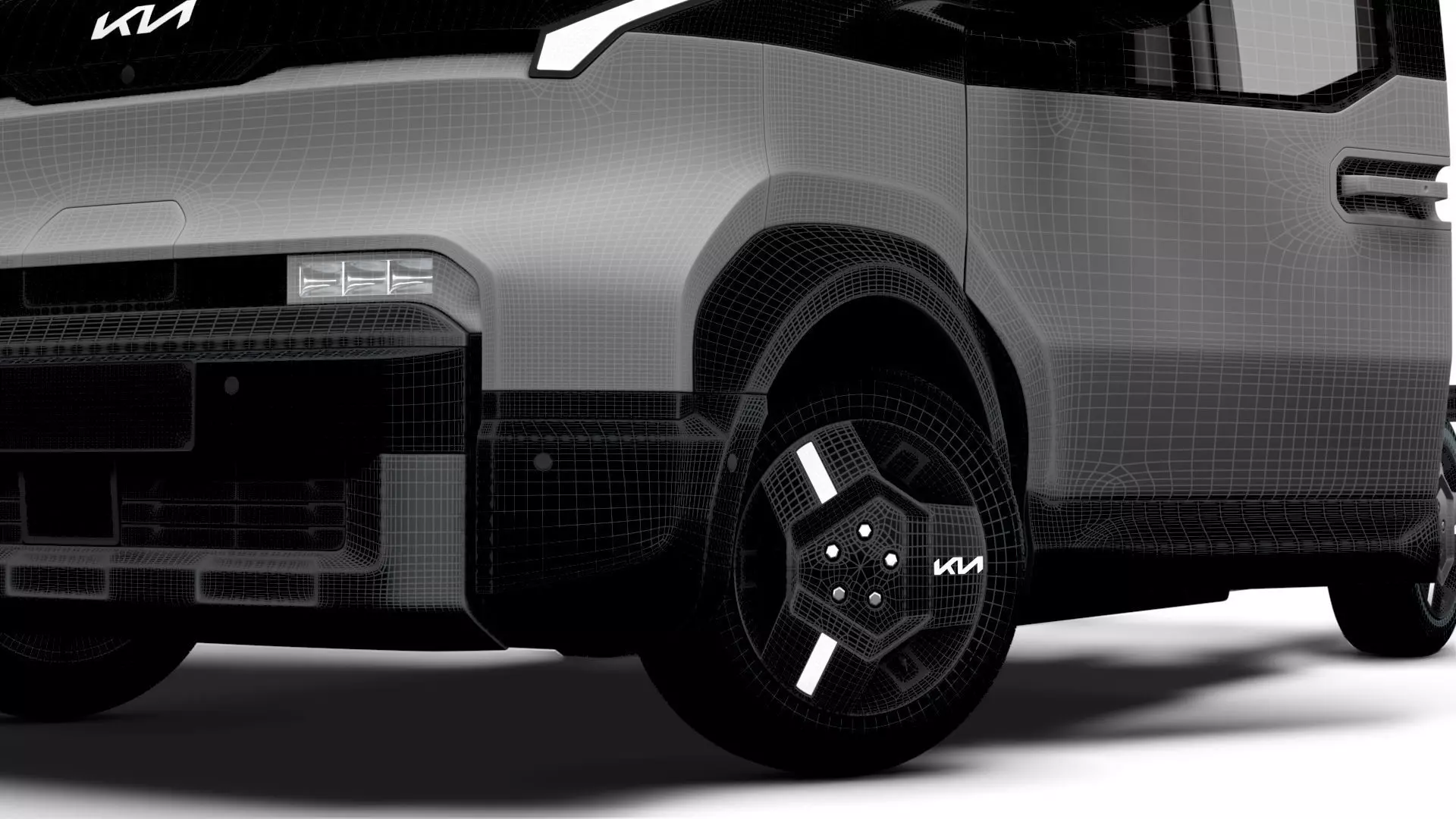 KIA PV5 Chassi HQInterior 2026 3D model_24