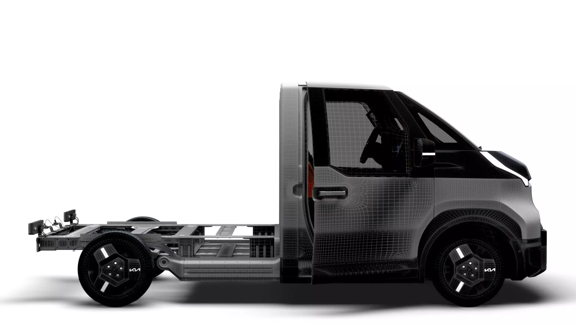 KIA PV5 Chassi HQInterior 2026 3D model_14