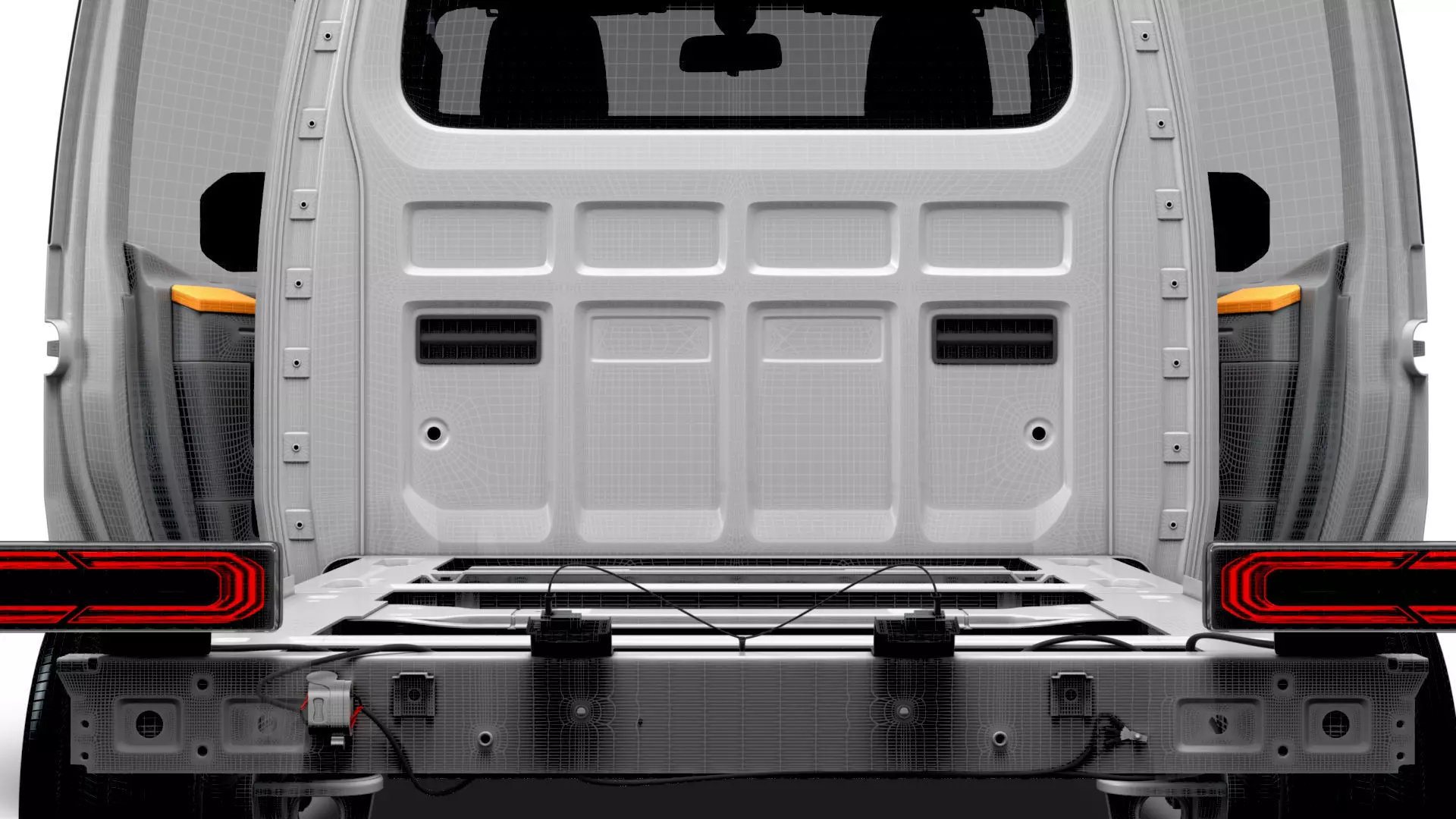 KIA PV5 Chassi HQInterior 2026 3D model_23