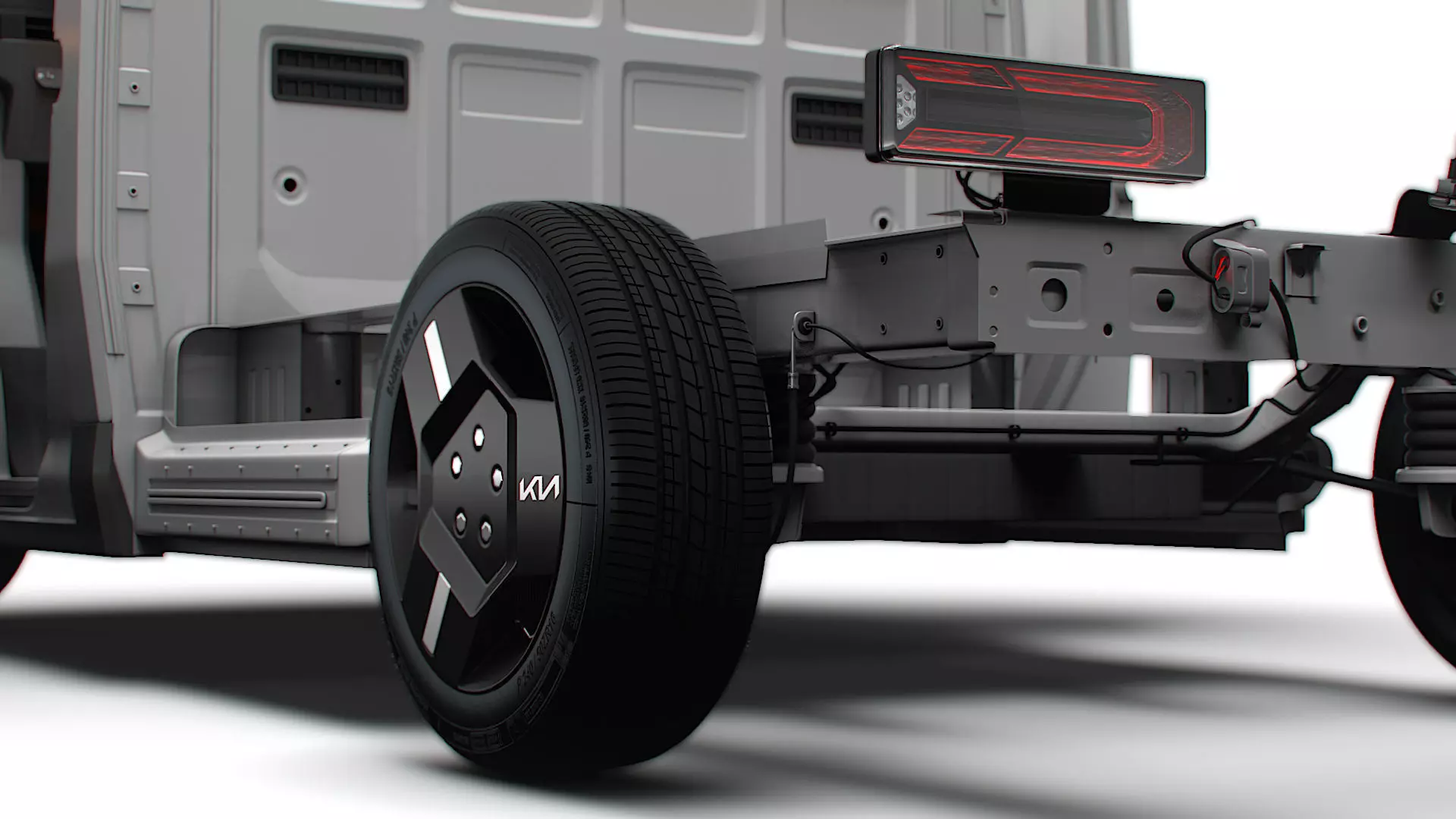 KIA PV5 Chassi HQInterior 2026 3D model_3