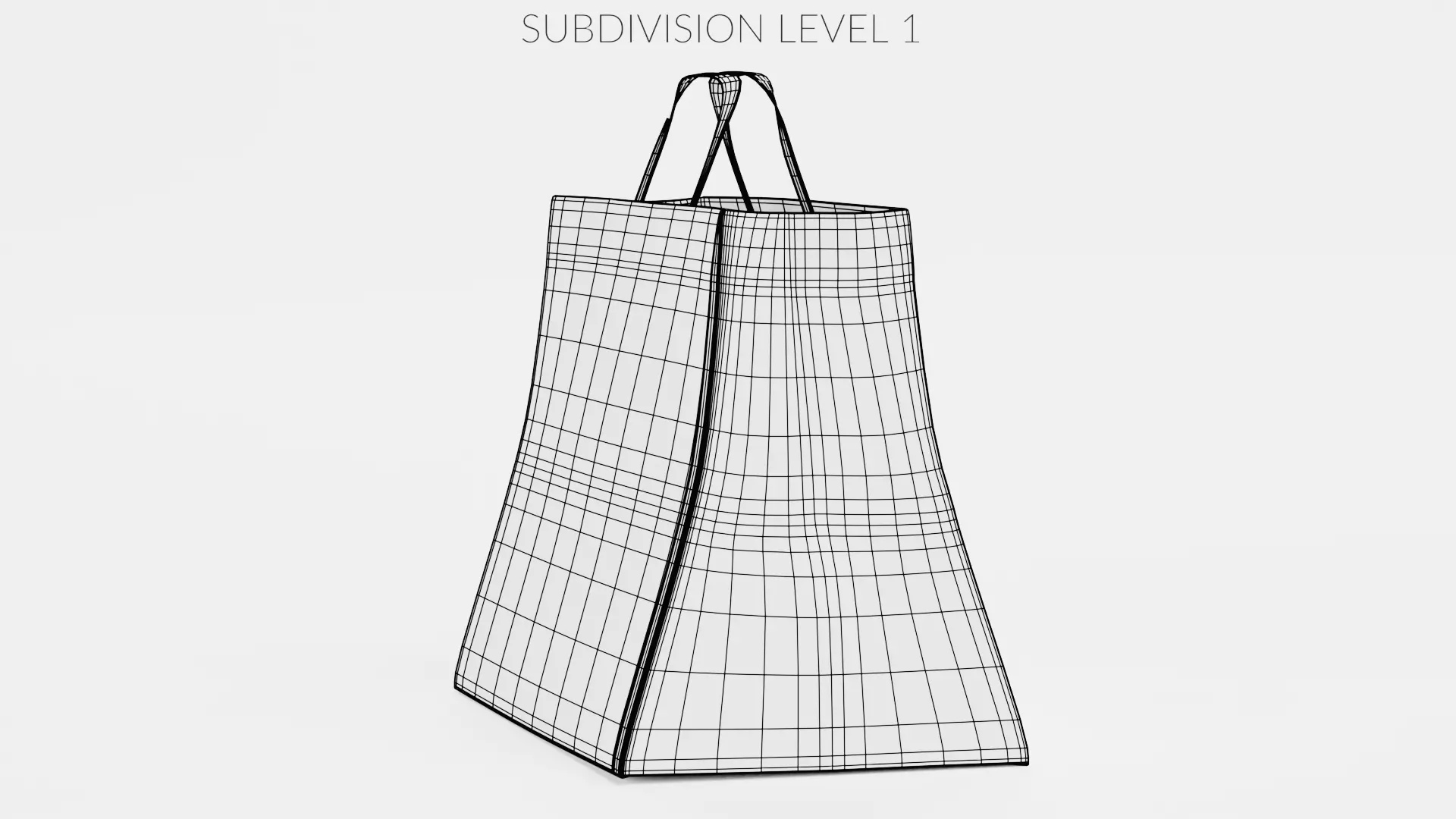 Gift Bag V1 3D model_10