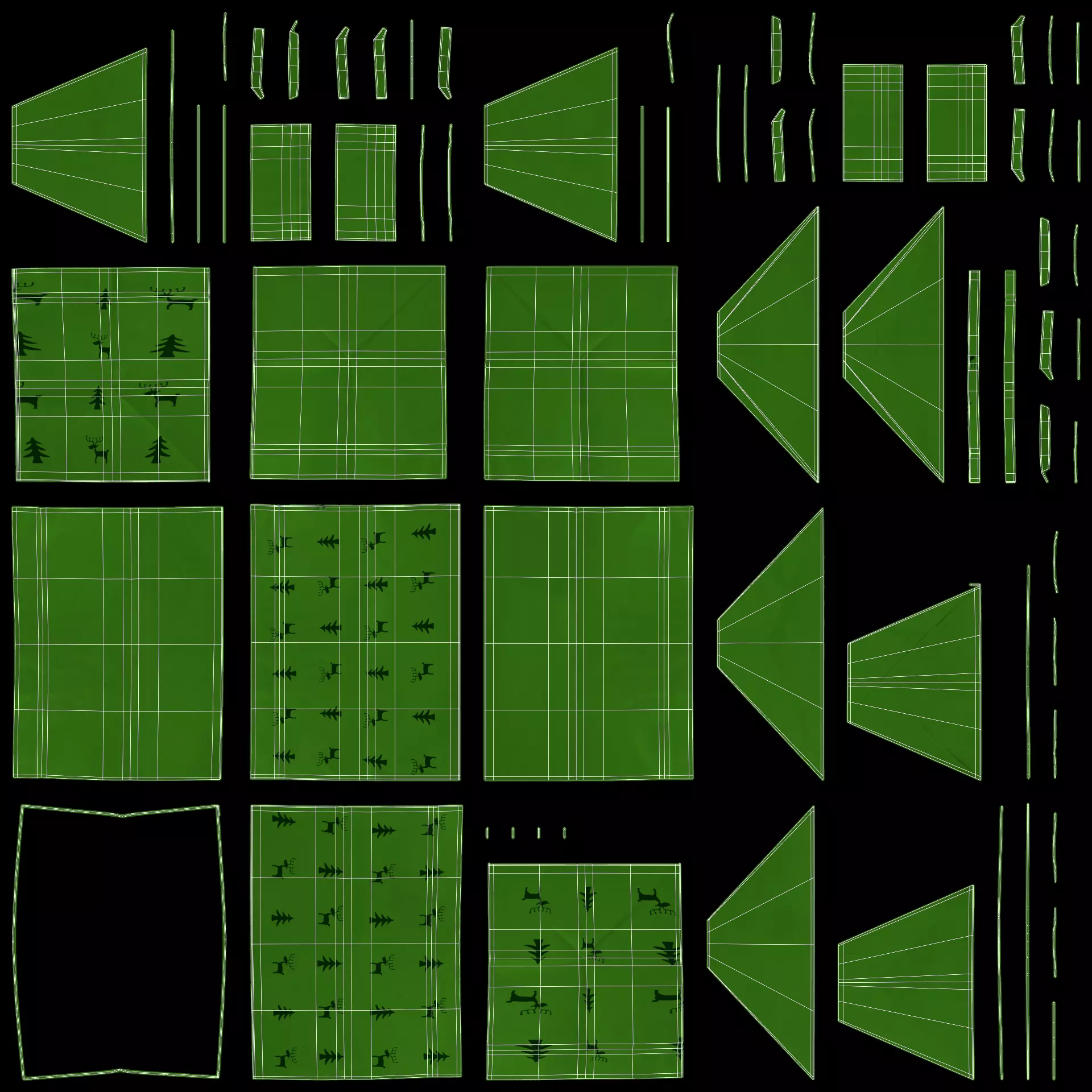 Gift Bag V1 3D model_6