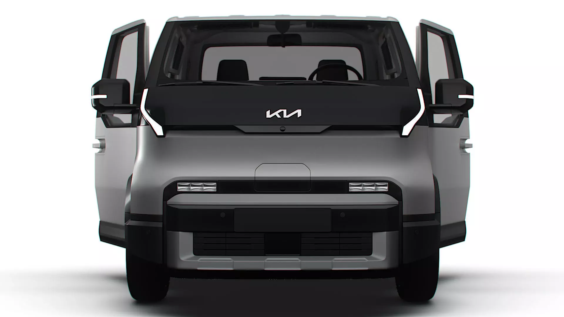 KIA PV5 Chassis OpenBed HQ Int 2026 3D model_5