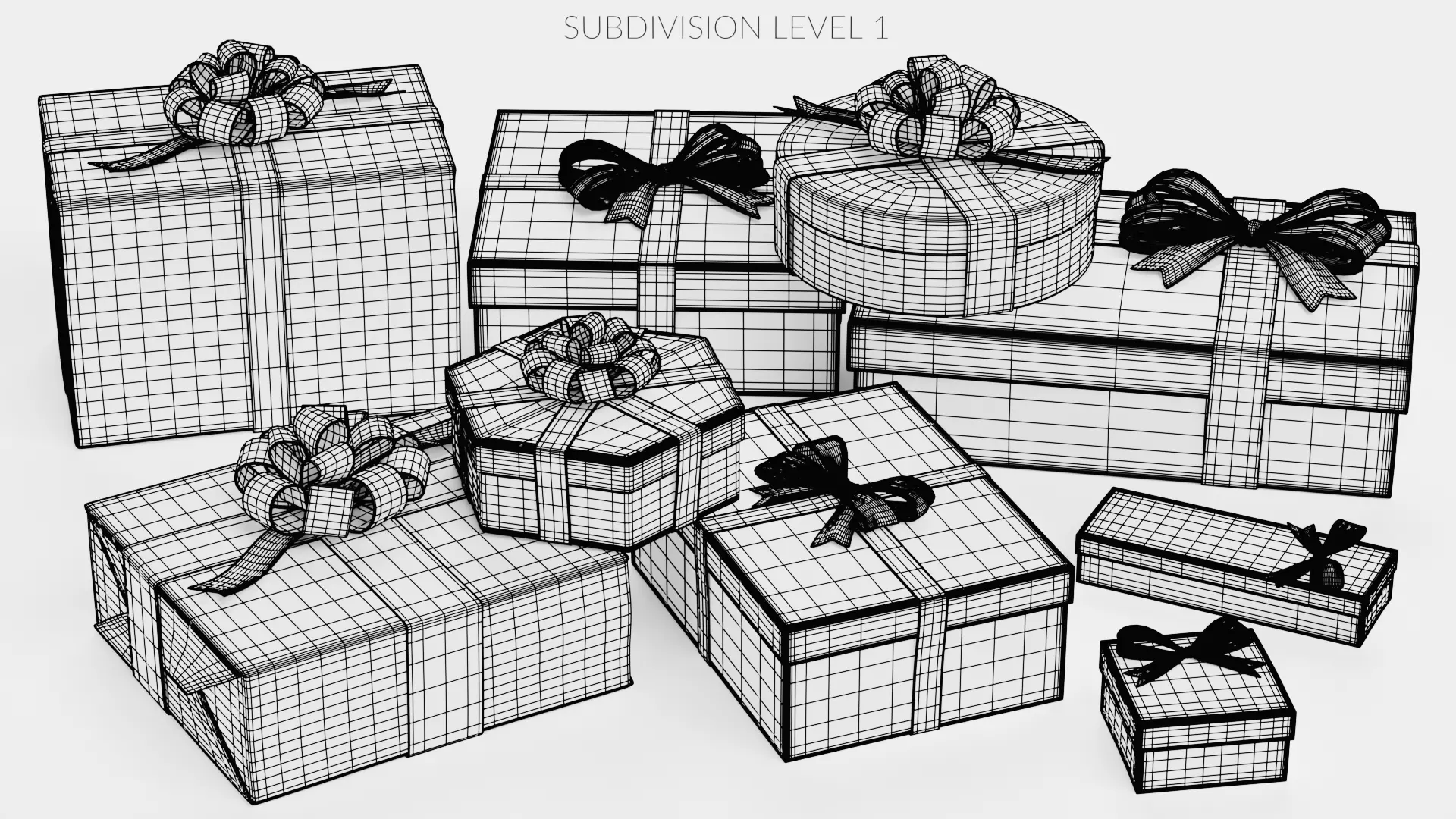 -Gifts Pile- 3D model_20