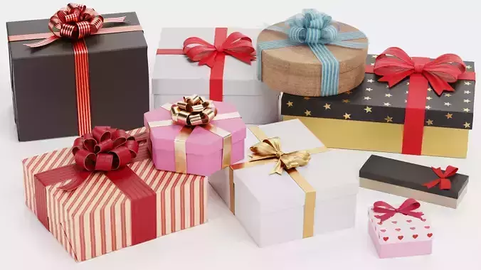 9 Gift Boxes Collection - Celebration Pile Edition