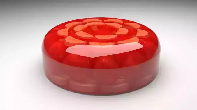 Fruit Jelly Cake
