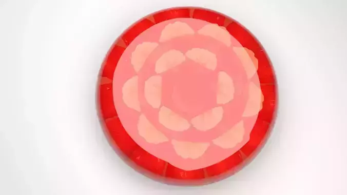Fruit Jelly Cake 3D model 4