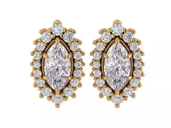 Marquise Elegent Earing