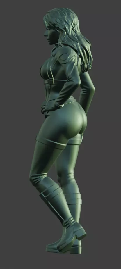 The Vindicator Sci-Fi Pilot 3D print model_3