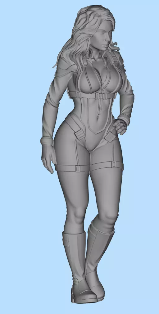 The Vindicator Sci-Fi Pilot 3D print model_8
