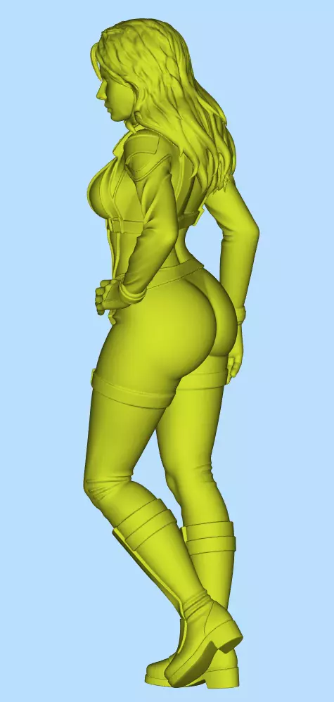 The Vindicator Sci-Fi Pilot 3D print model_11