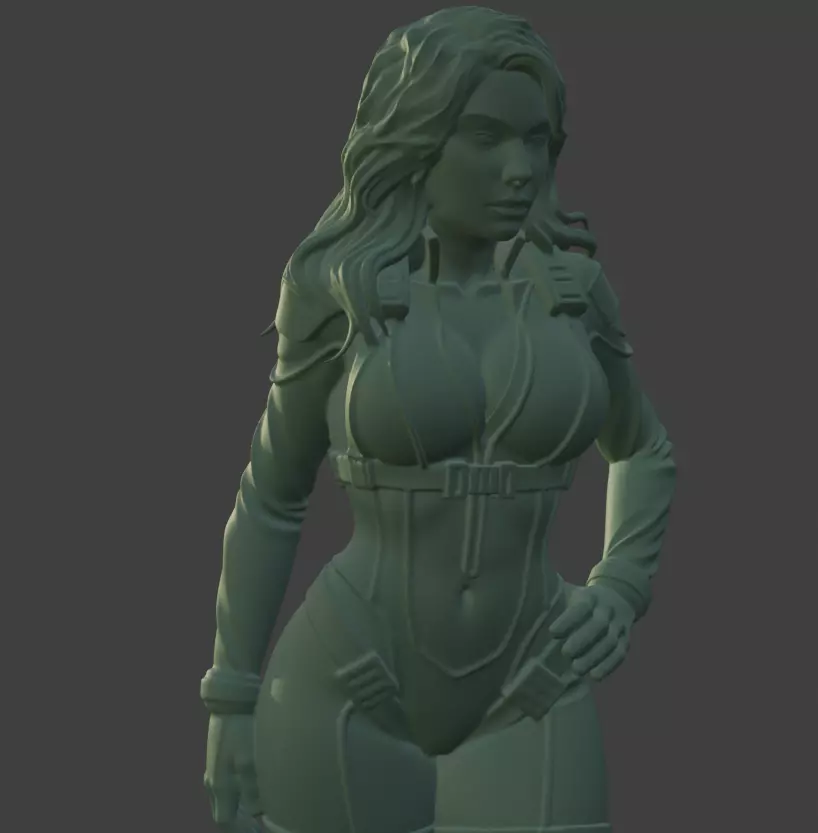 The Vindicator Sci-Fi Pilot 3D print model_6