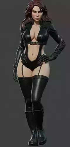 The Vindicator Sci-Fi Pilot 3D print model The Vindicator Sci-Fi Pilot 3D print model