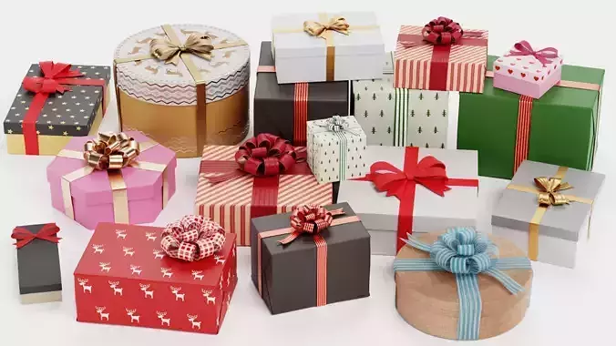 17 Gift Boxes Collection - Christmas Edition 
