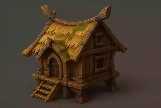 Rustic Cabin Model