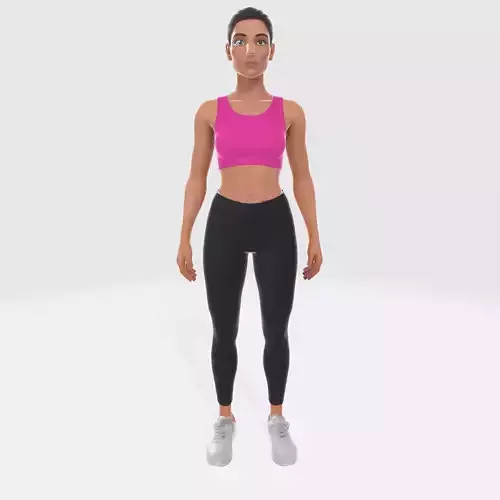 Sporty Outfit Character 3