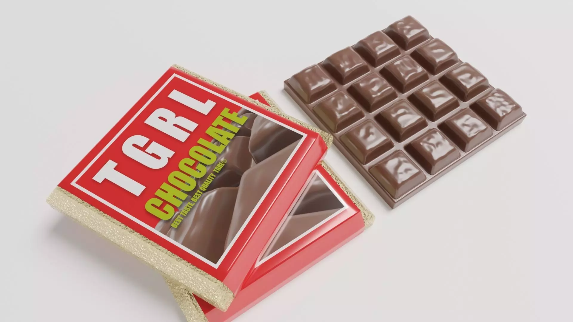 CHOCOLATE 01 3D model_0