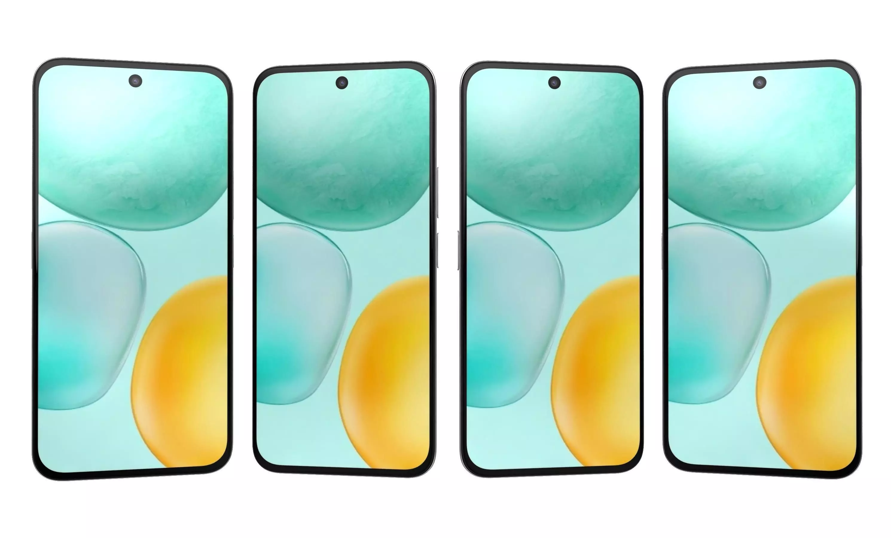 Honor X6c All Colors High Poly 3D model_4