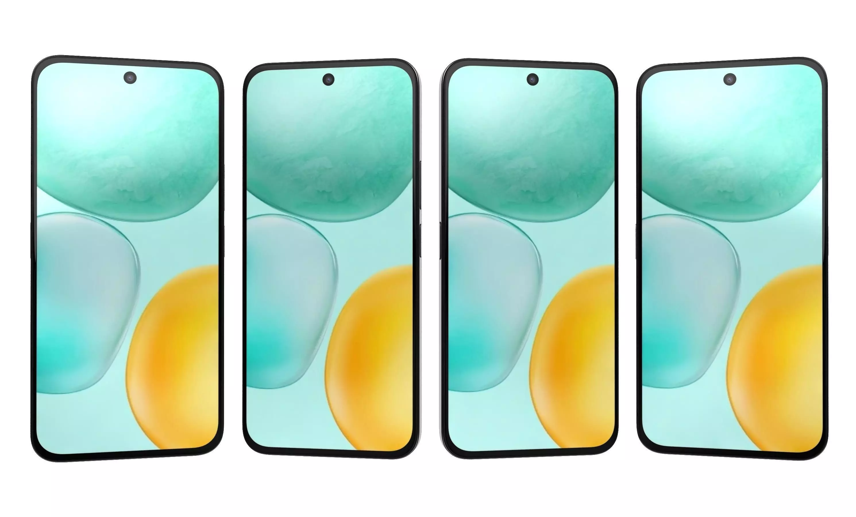 Honor X6c All Colors High Poly 3D model_8