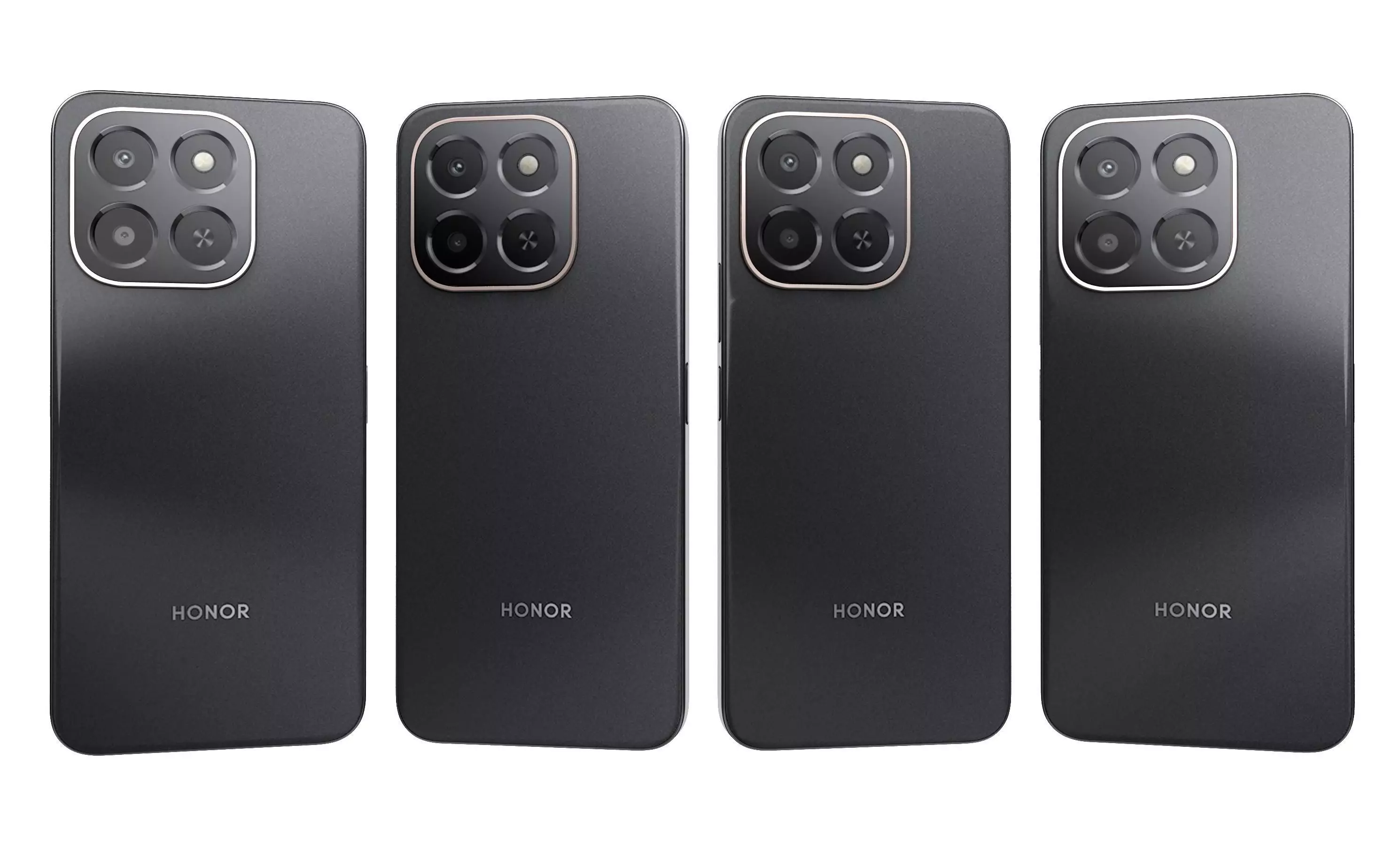 Honor X6c All Colors High Poly 3D model_24