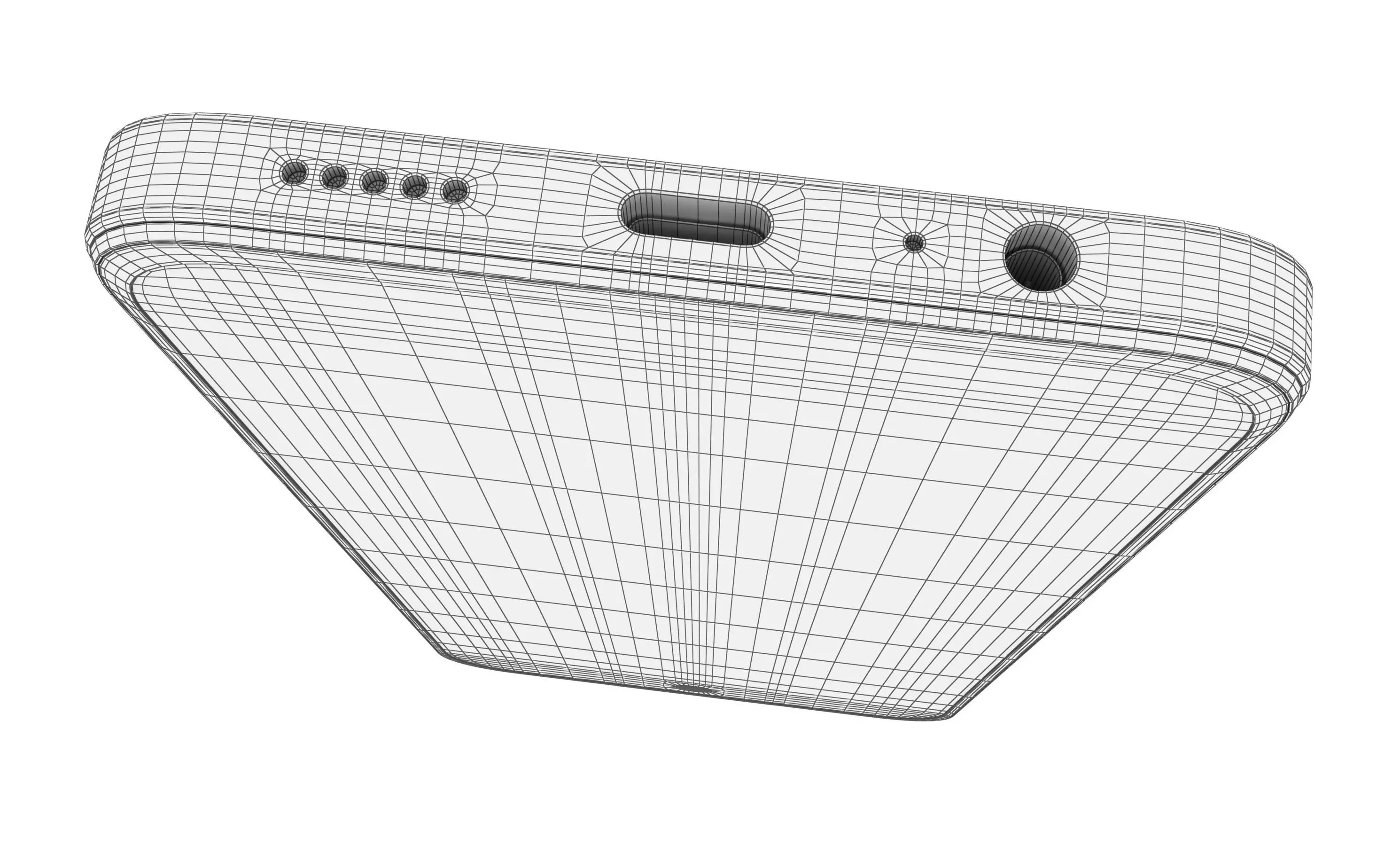 Honor X6c All Colors High Poly 3D model_13