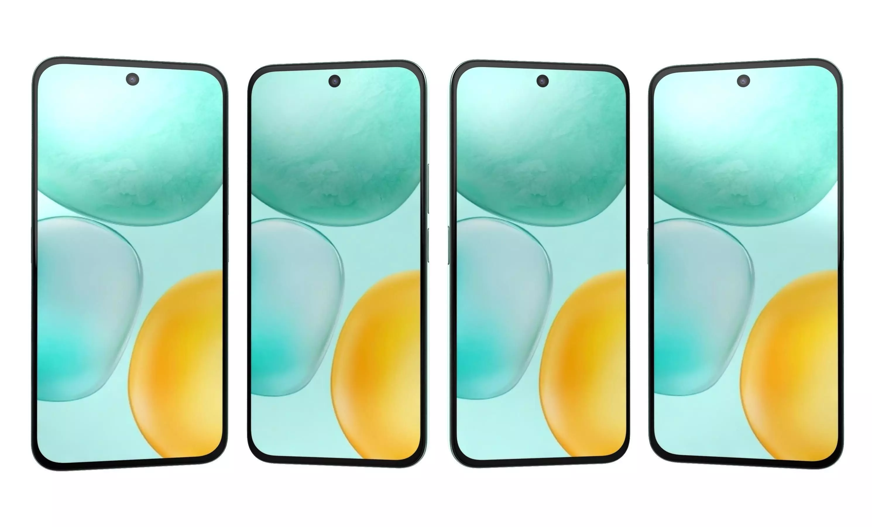 Honor X6c All Colors High Poly 3D model_30