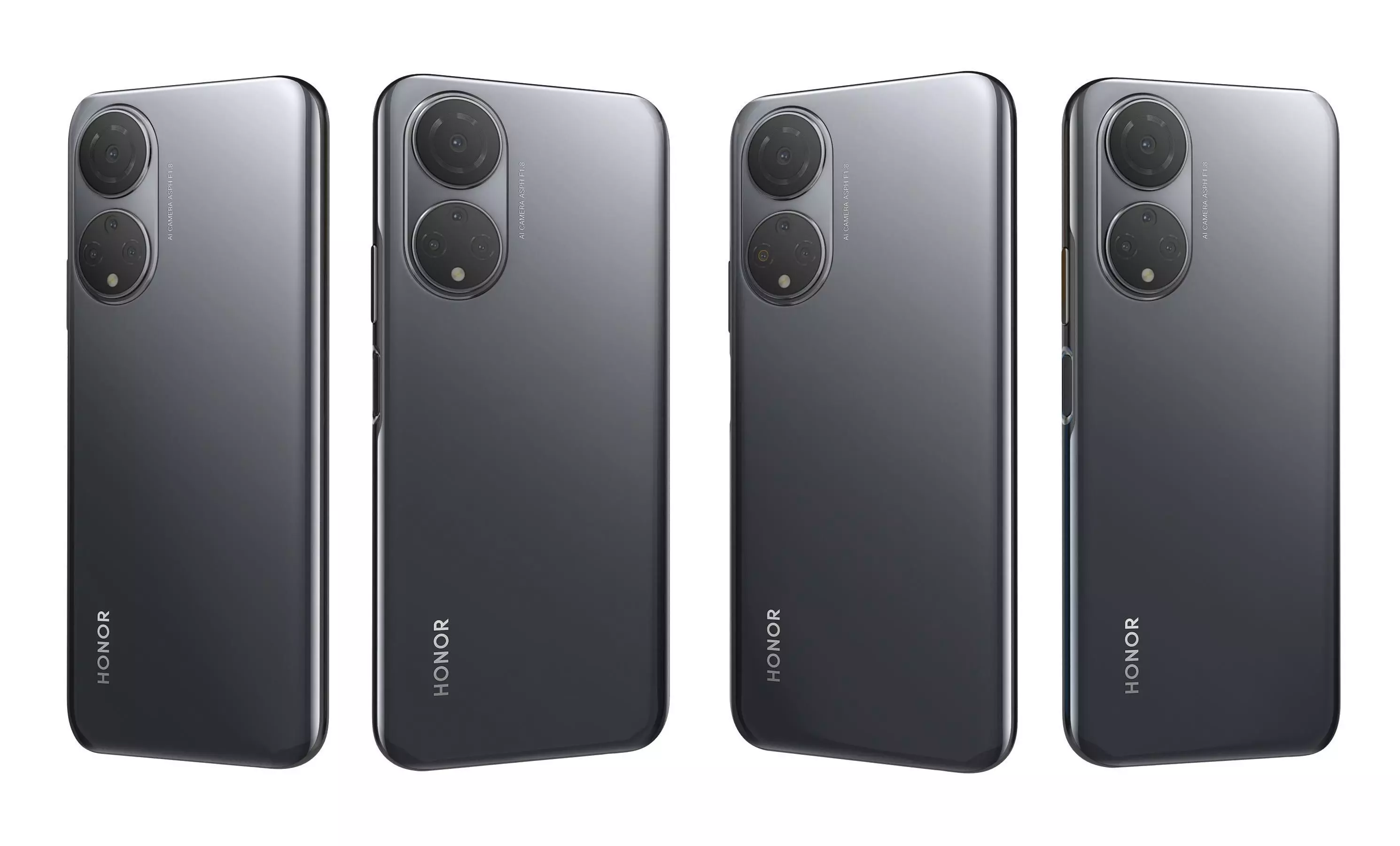 Honor X7 All Colors High Poly 3D model_19