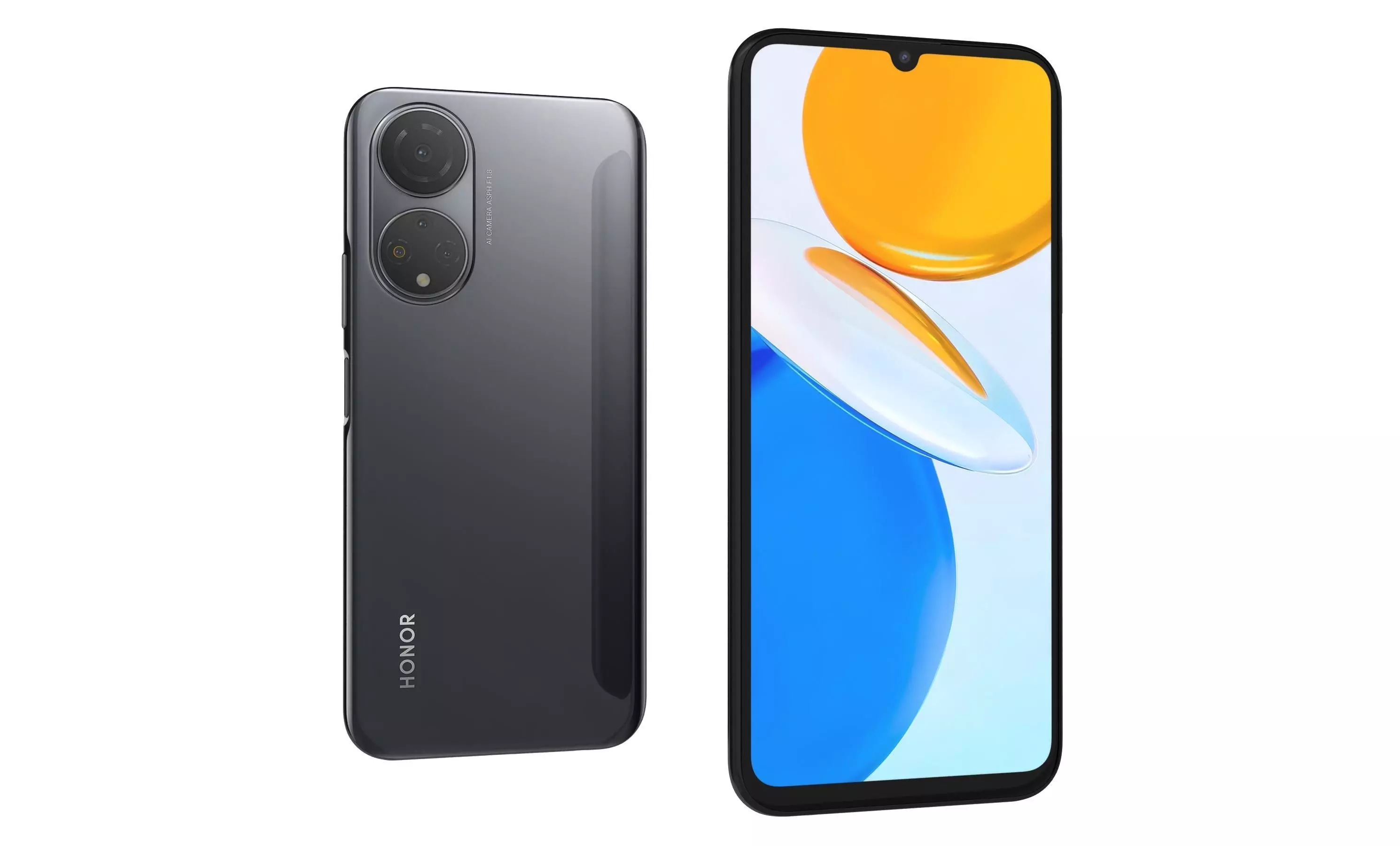 Honor X7 All Colors High Poly 3D model_23