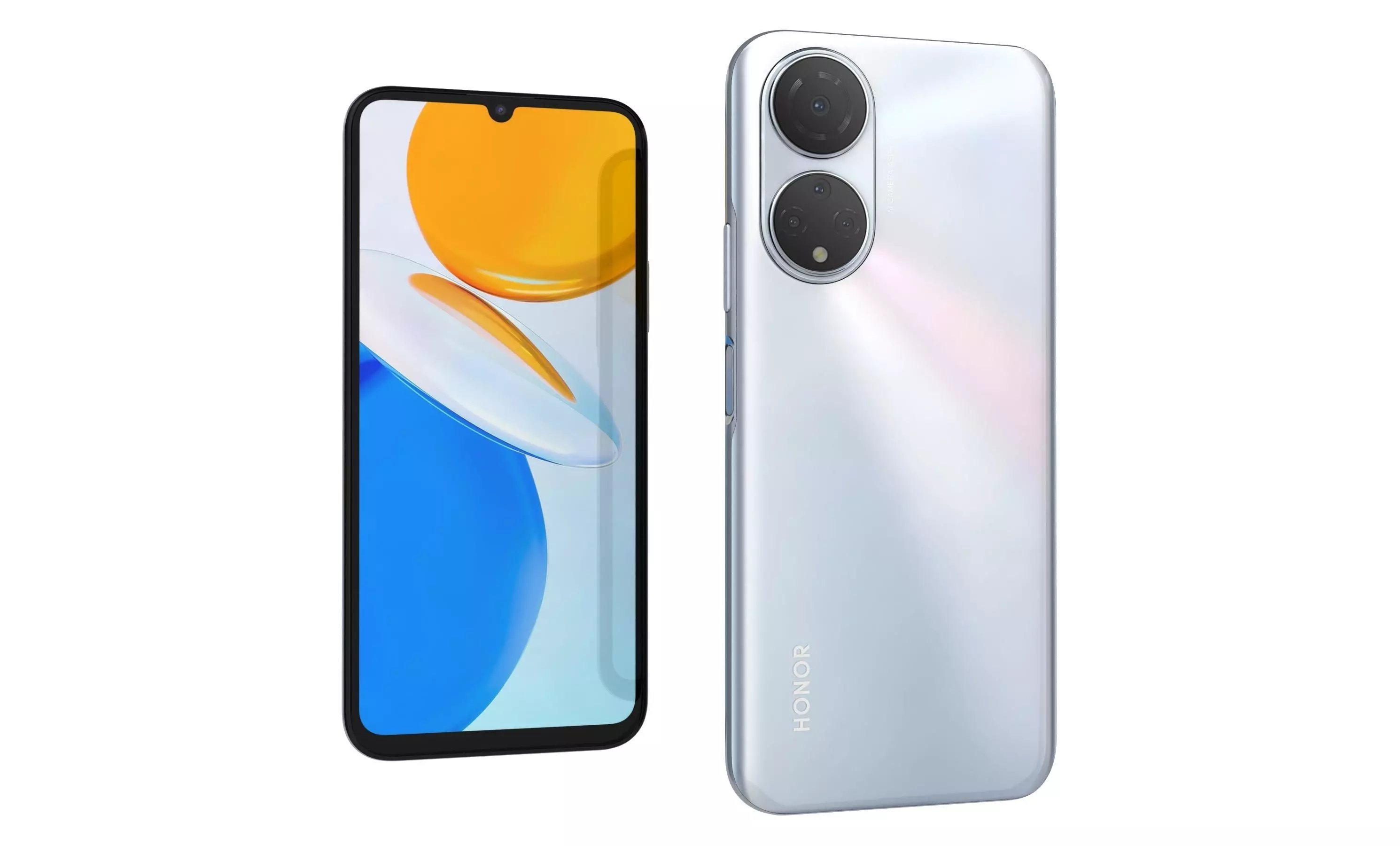 Honor X7 All Colors High Poly 3D model_13