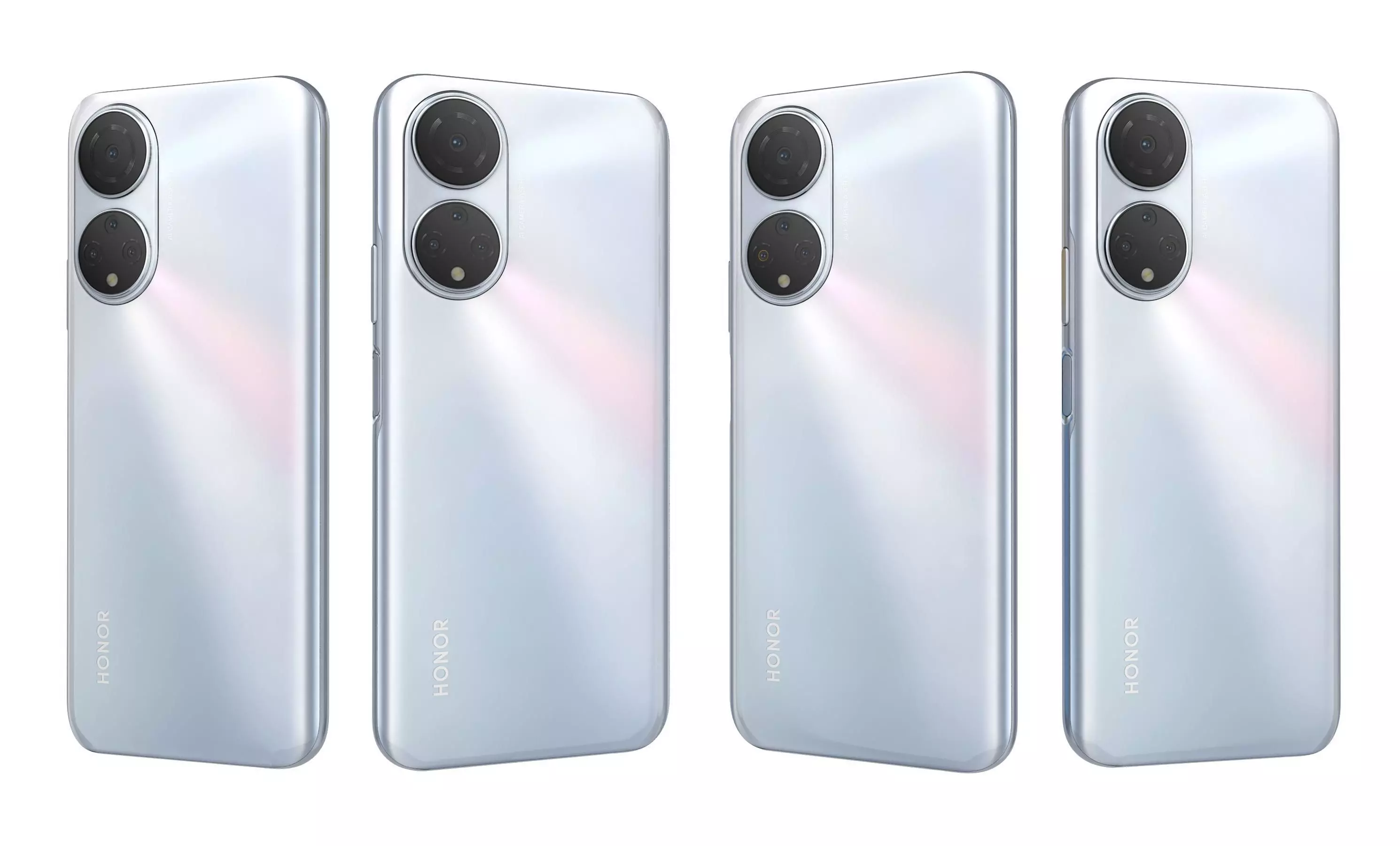 Honor X7 All Colors High Poly 3D model_8