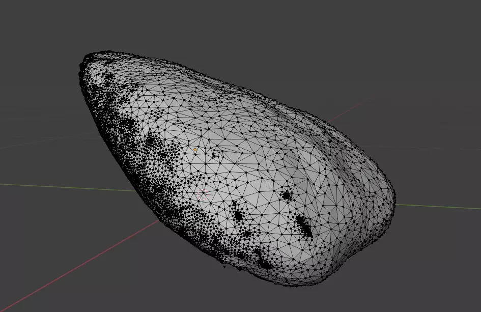 Almond 3d scanned model 3D model_3