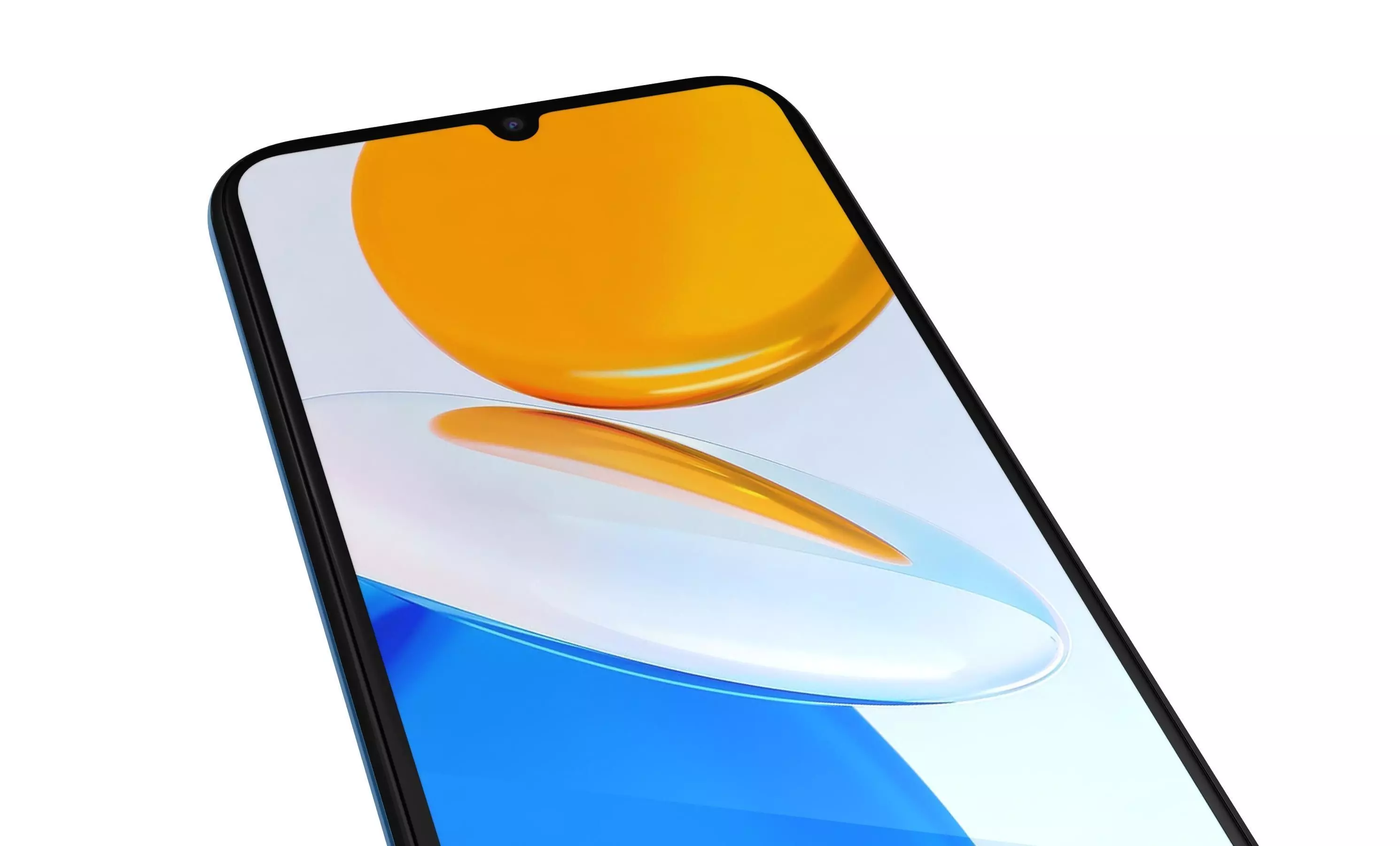 Honor X7 Blue High Poly 3D model_12