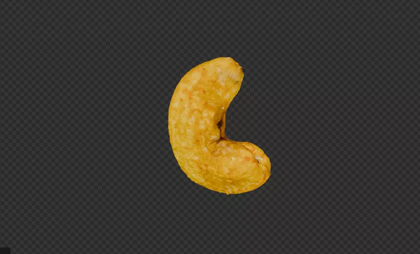 Cashew 3d scanned model 3D model_2