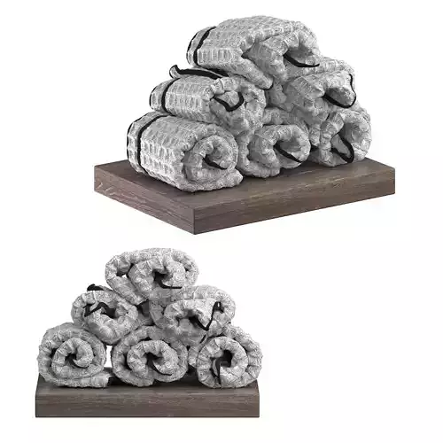 Waffle towels