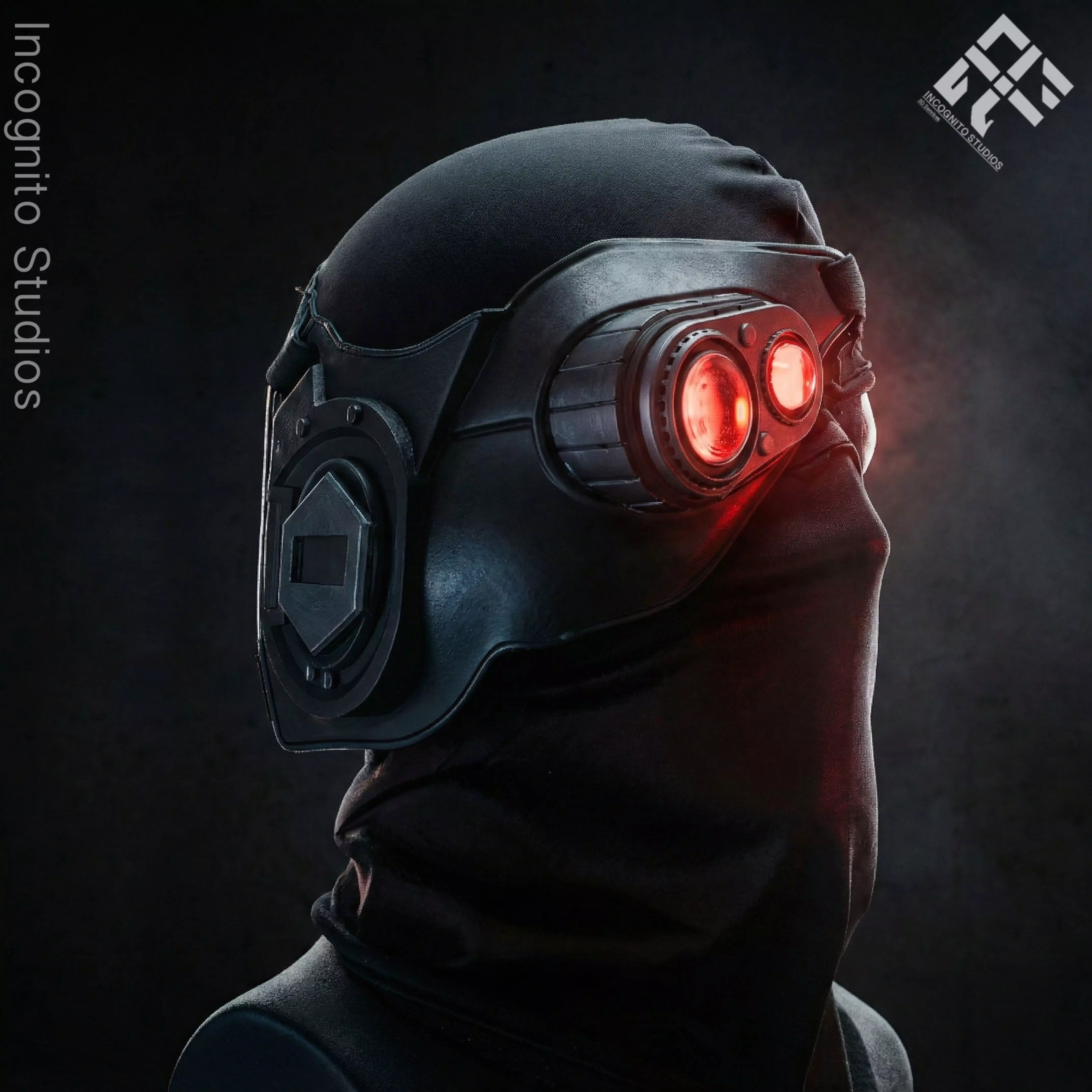 Kestrel Night Vision Goggles Cosplay Mask Accessory 3D print model