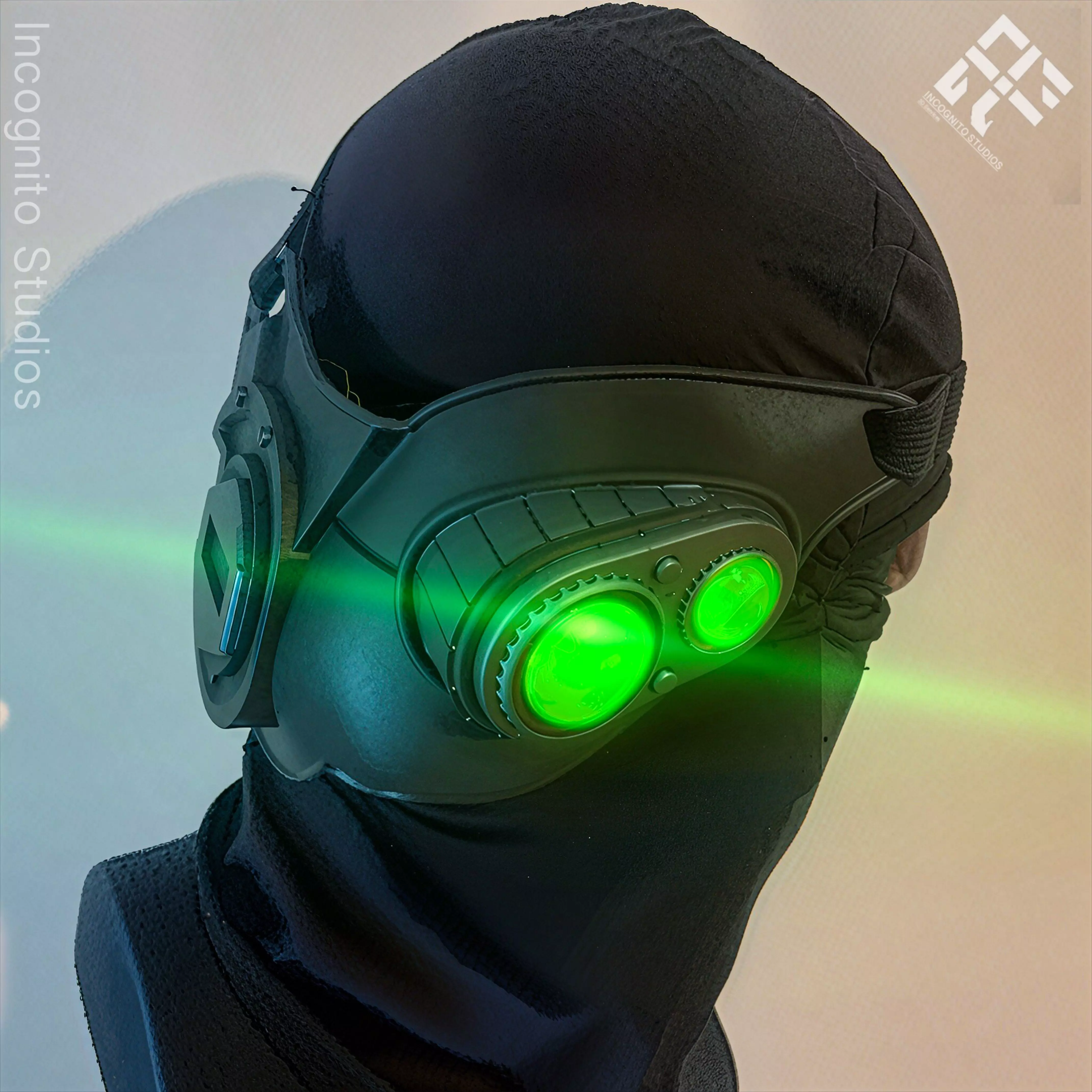 Kestrel Night Vision Goggles Cosplay Mask Accessory 3D print model_5