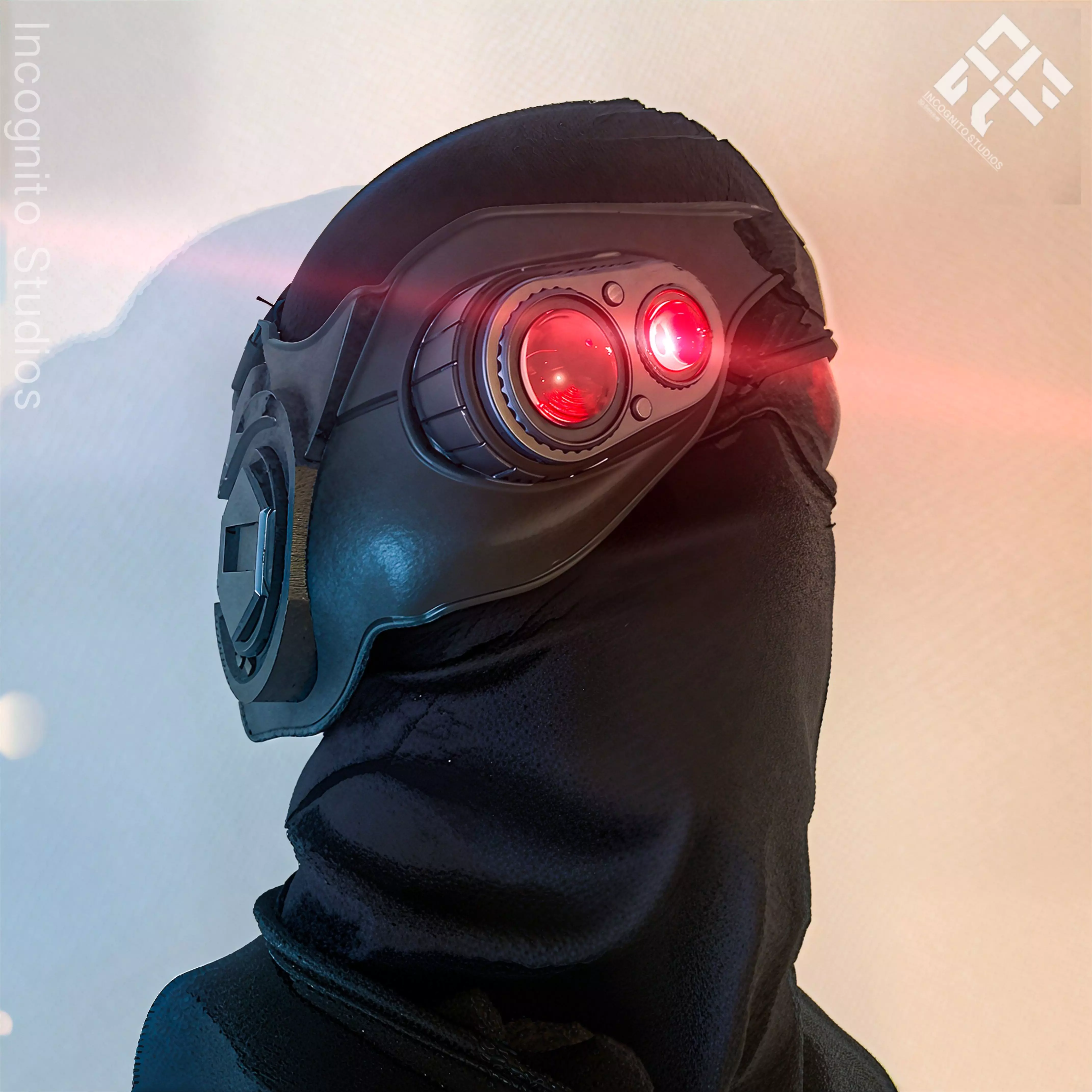 Kestrel Night Vision Goggles Cosplay Mask Accessory 3D print model_4