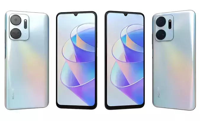 Honor X7A White High Poly 