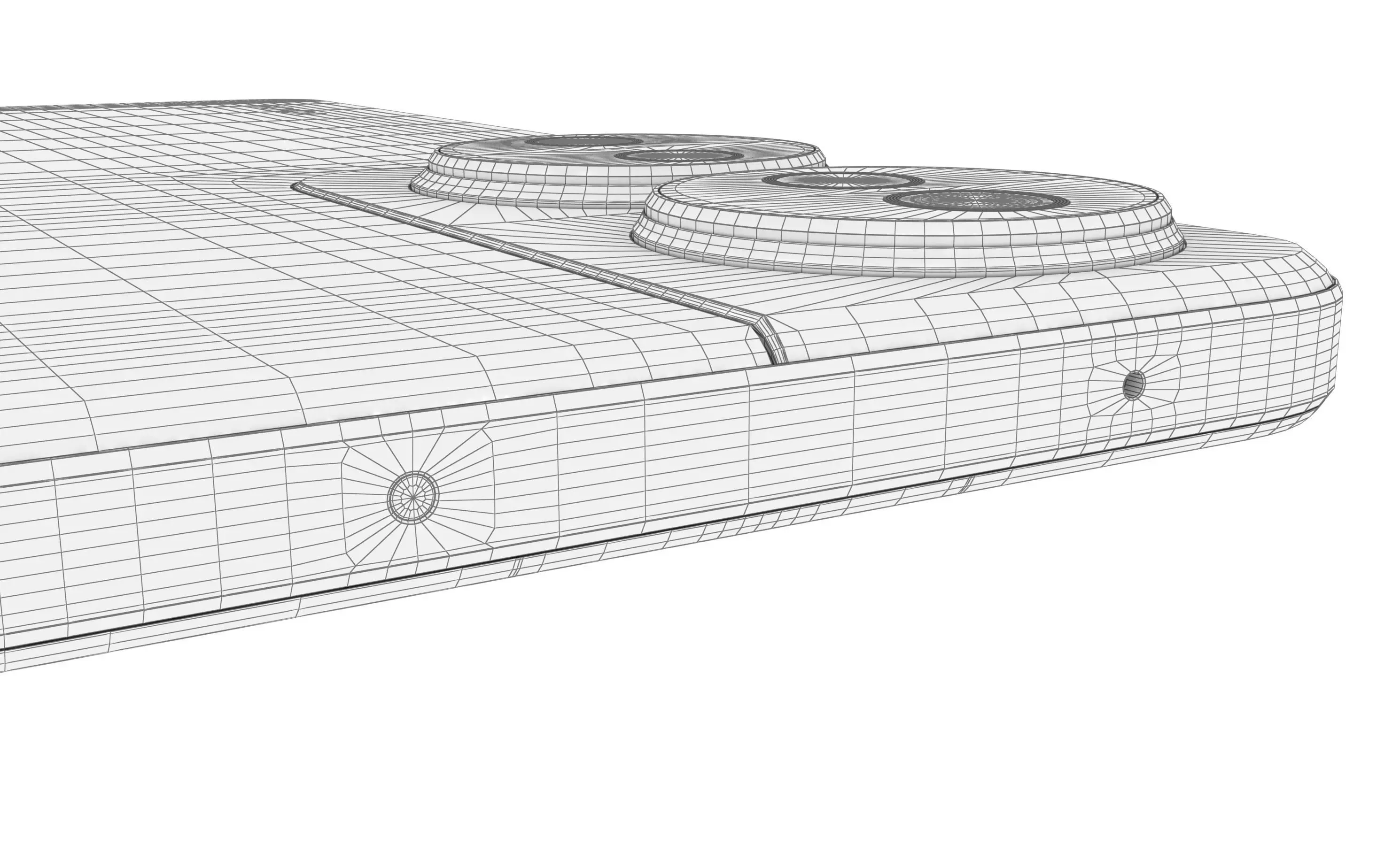 Honor X7B 5G Black High Poly 3D model_19